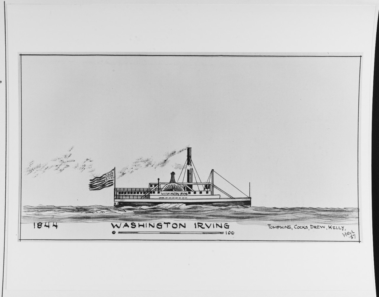 WASHINGTON IRVING (American Steamer, 1844-68)