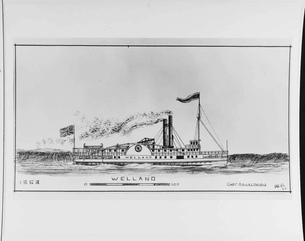 WELLAND (Canadian Merchant Steamer, 1853-56)