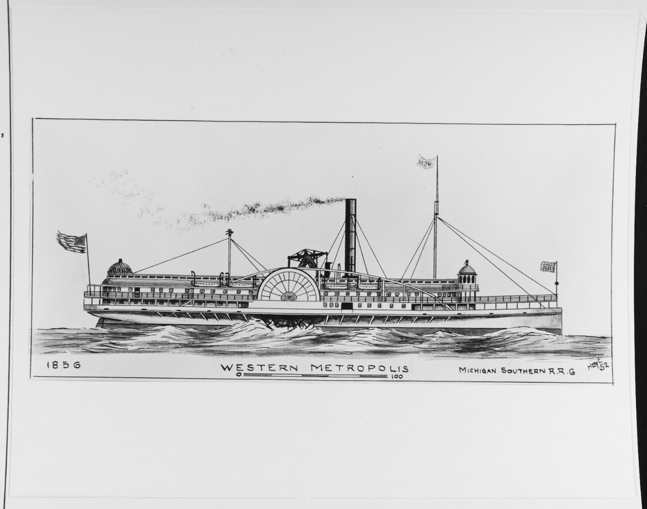 WESTERN METROPOLIS (American Merchant Steamer, 1856-64)