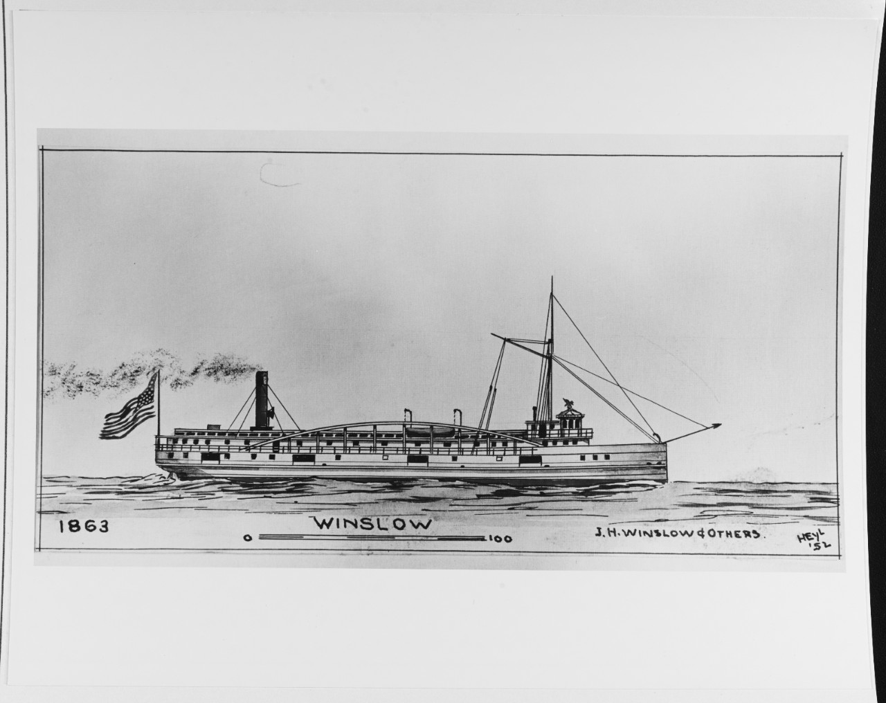 WINSLOW (American Merchant Steamer, 1863-91)