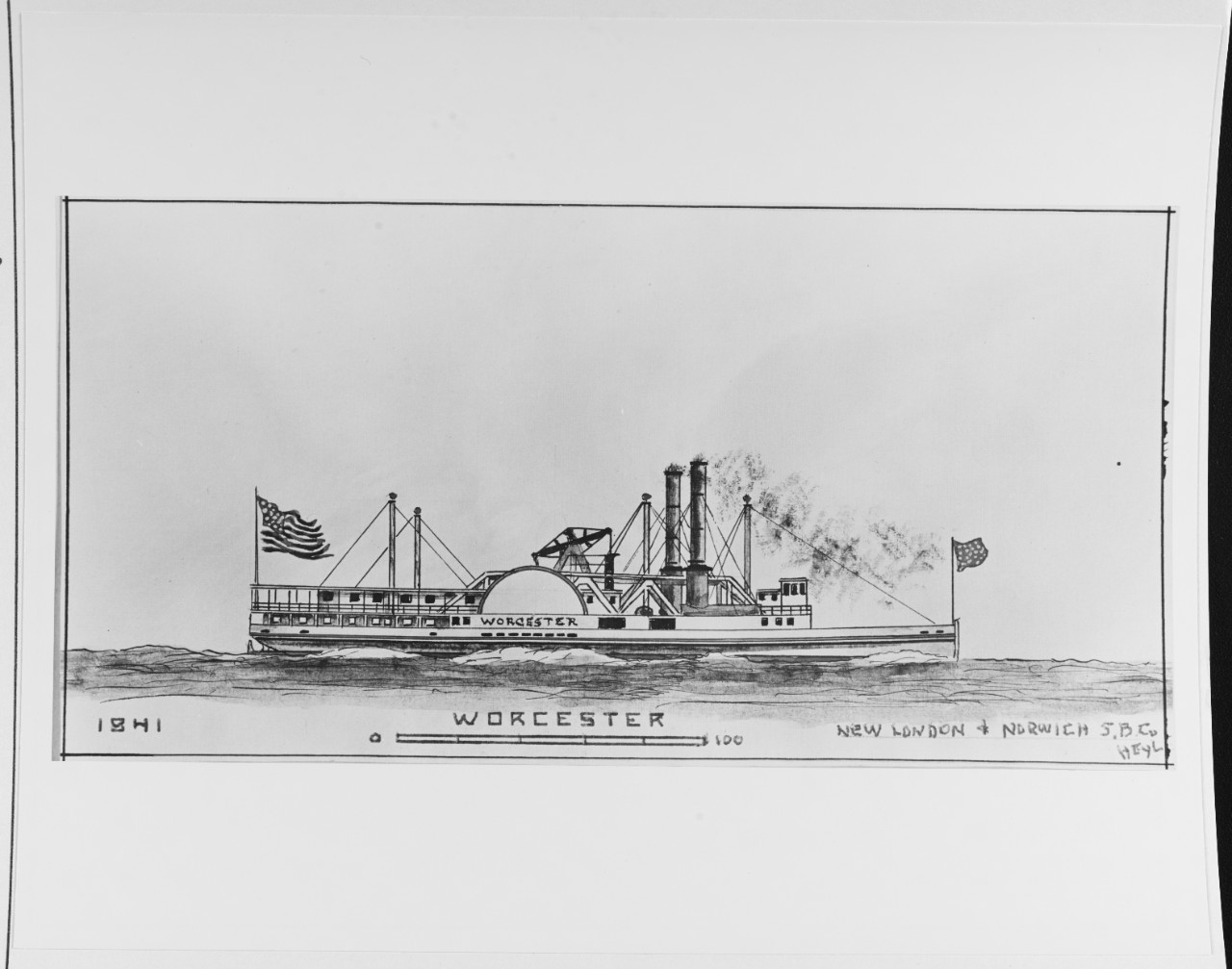 WORCESTER (American Merchant Steamer, 1841-61)
