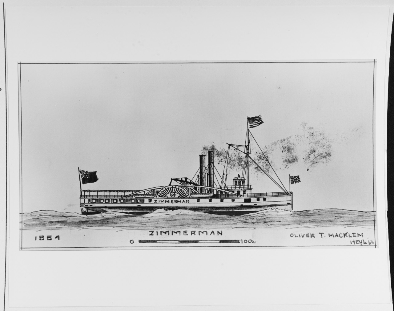 ZIMMERMAN (Canadian Merchant Steamer, 1854-63)