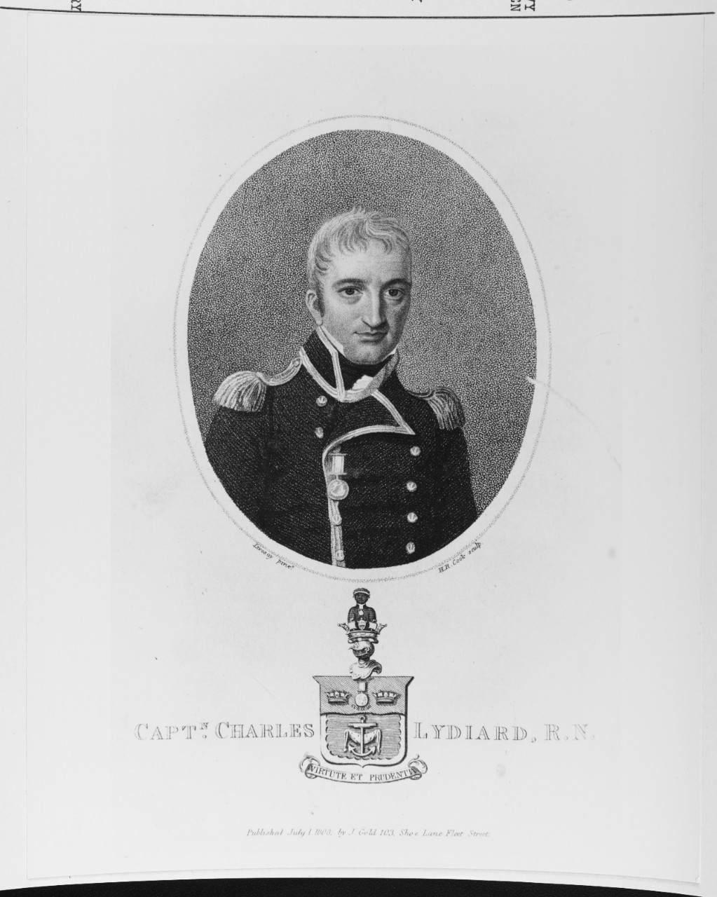 Captain Charles Lydiard, RN