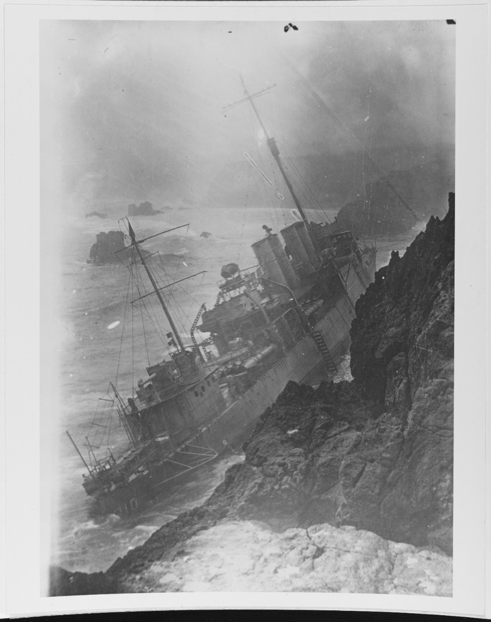 Photo #: NH 67123  Honda Point Disaster, September 1923