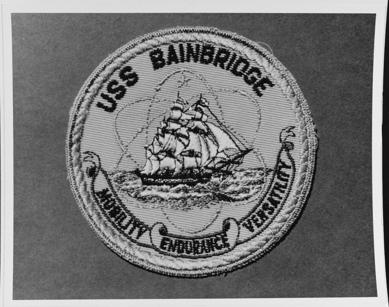 Photo #: NH 67153-KN USS Bainbridge (DLGN-25)