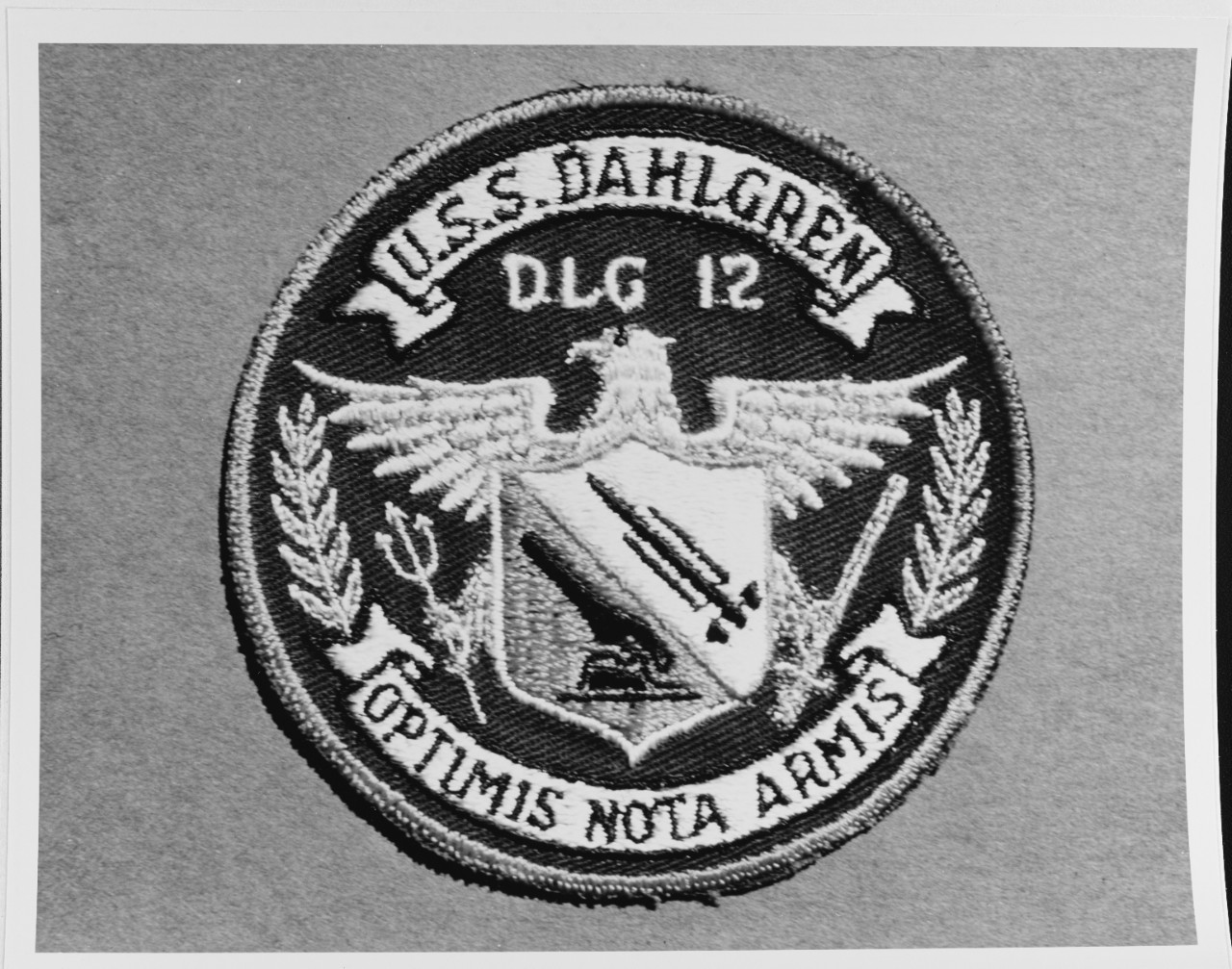 Insignia: USS DAHLGREN (DLG-12)