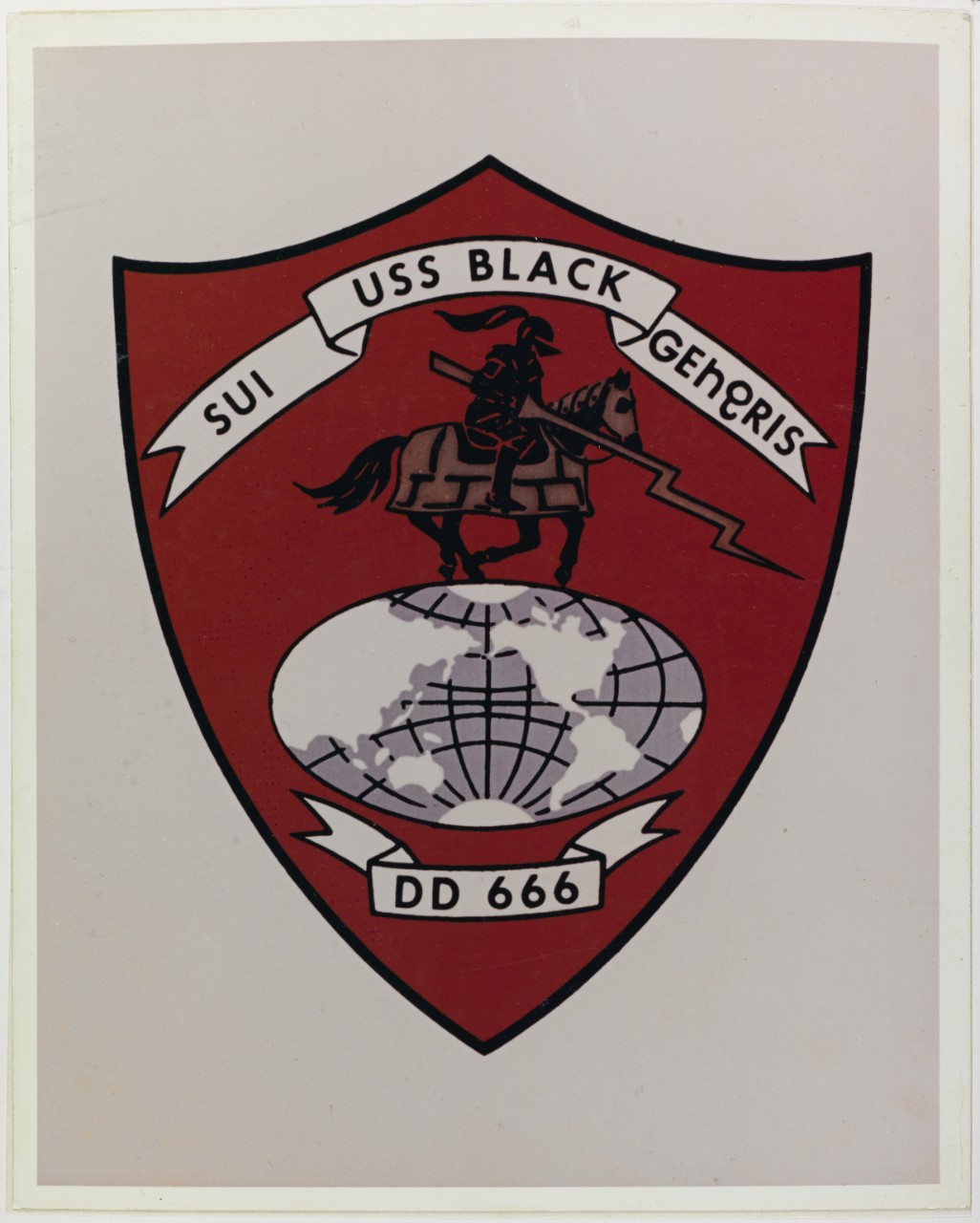 Insignia: USS BLACK (DD -666)