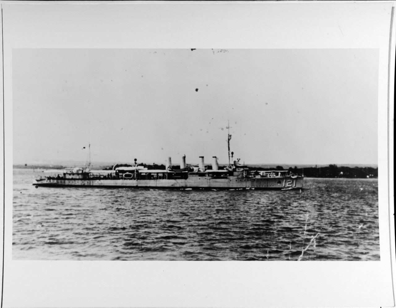 USS MONTGOMERY (DD-121)