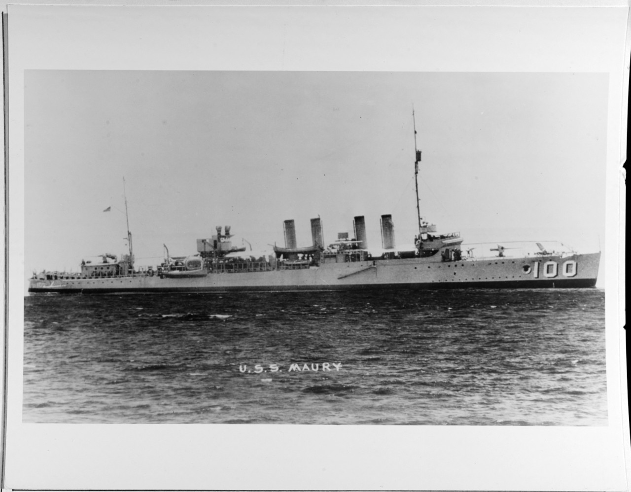 USS MAURY (DD-100)
