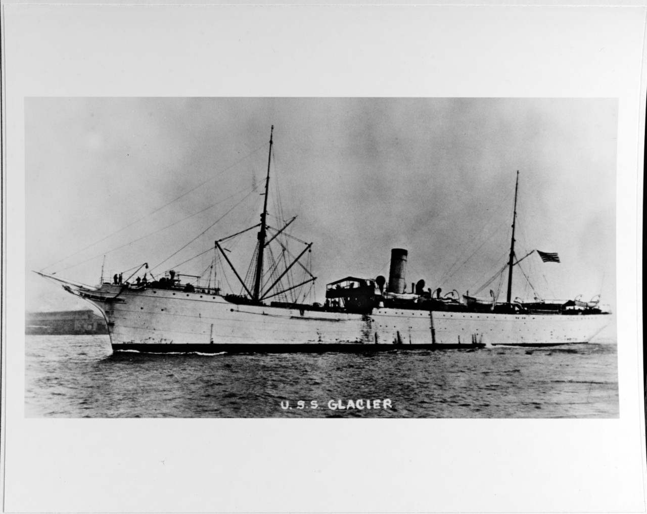 USS GLACIER (AF-4) 1898-1922.