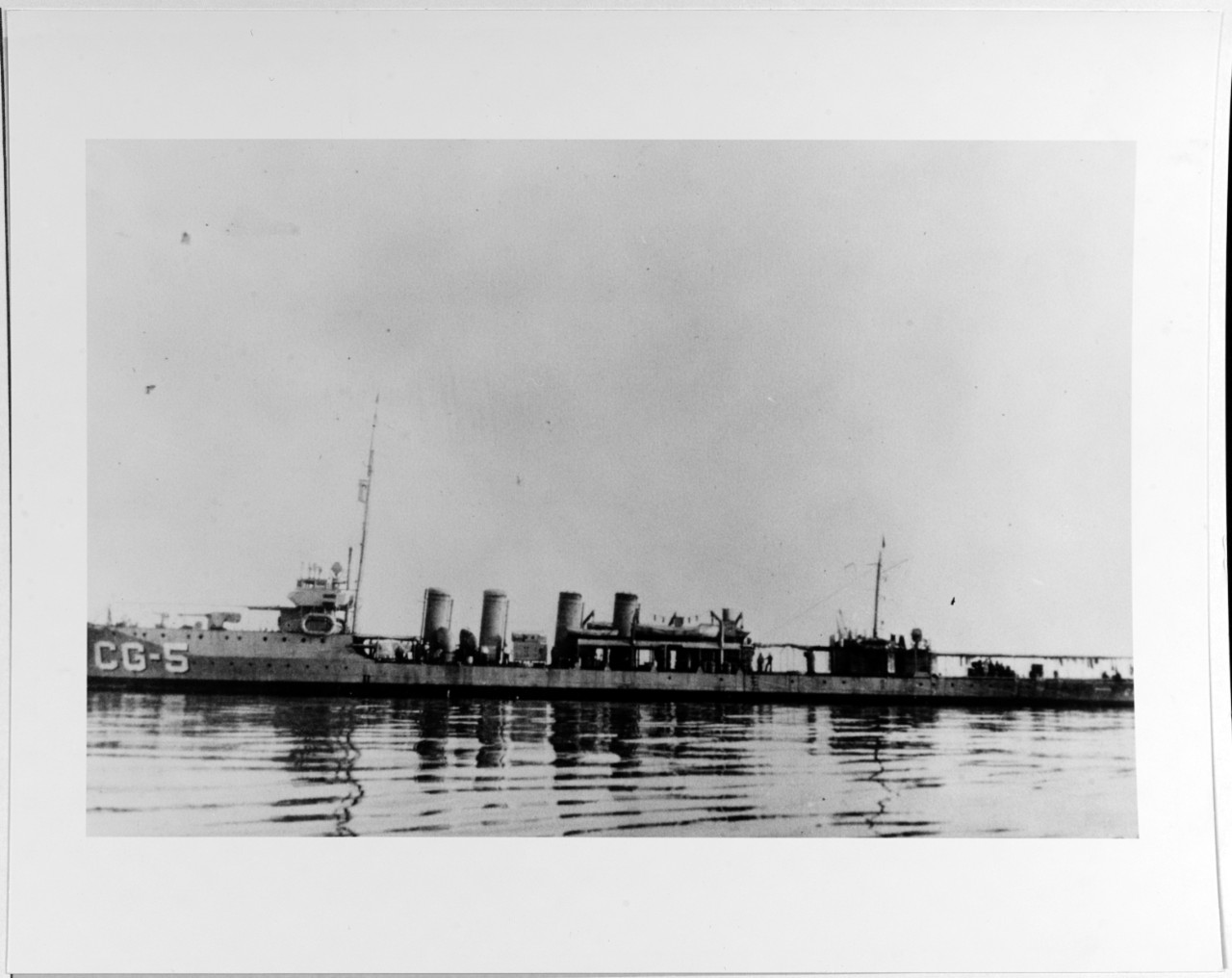 USS ERICSSON (DD-56) 1915-1934.