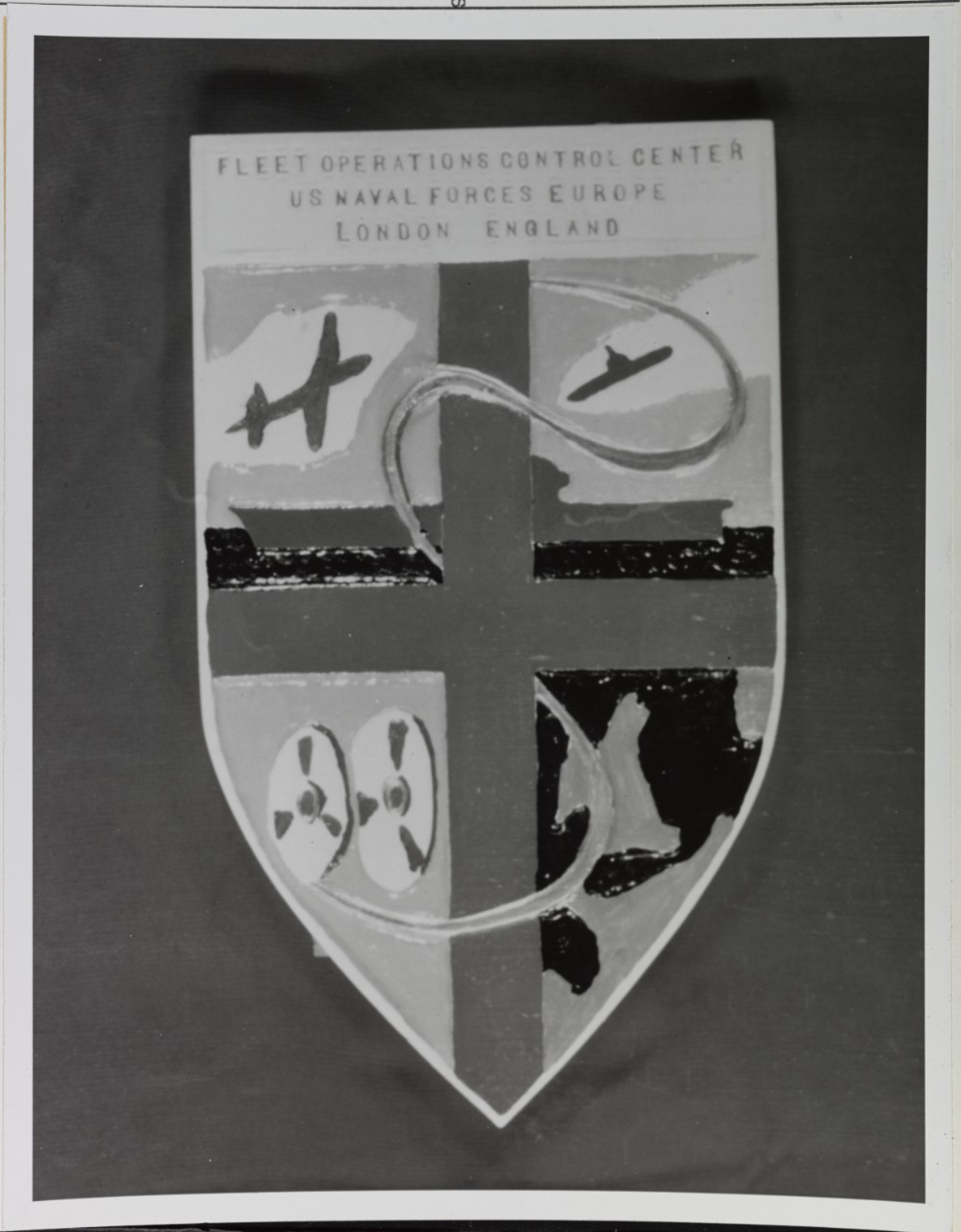 Insignia: Fleet Operations Control Center, U.S. Naval Forces Europe.