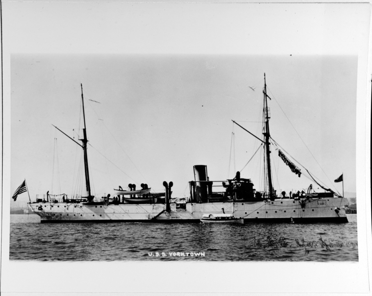 USS YORKTOWN (PG-1) 1889-1921.