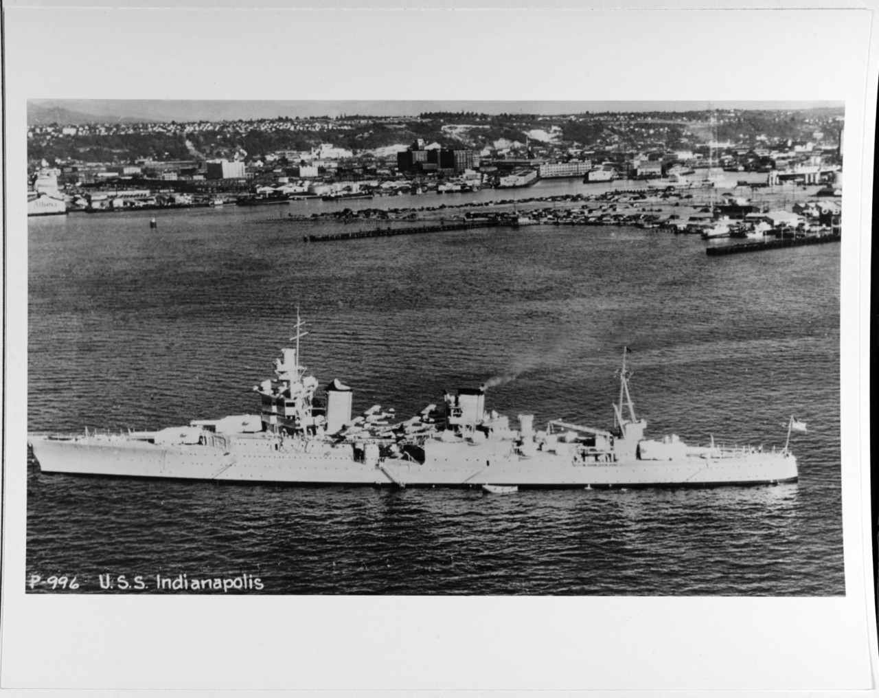 USS INDIANAPOLIS (CA-35) 1932-1945