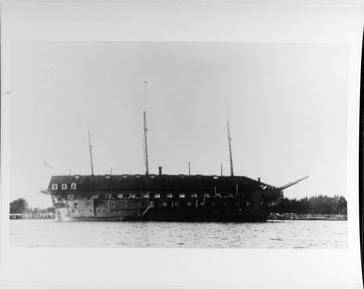 USS INDEPENDENCE (receiving ship) 1814-1913.