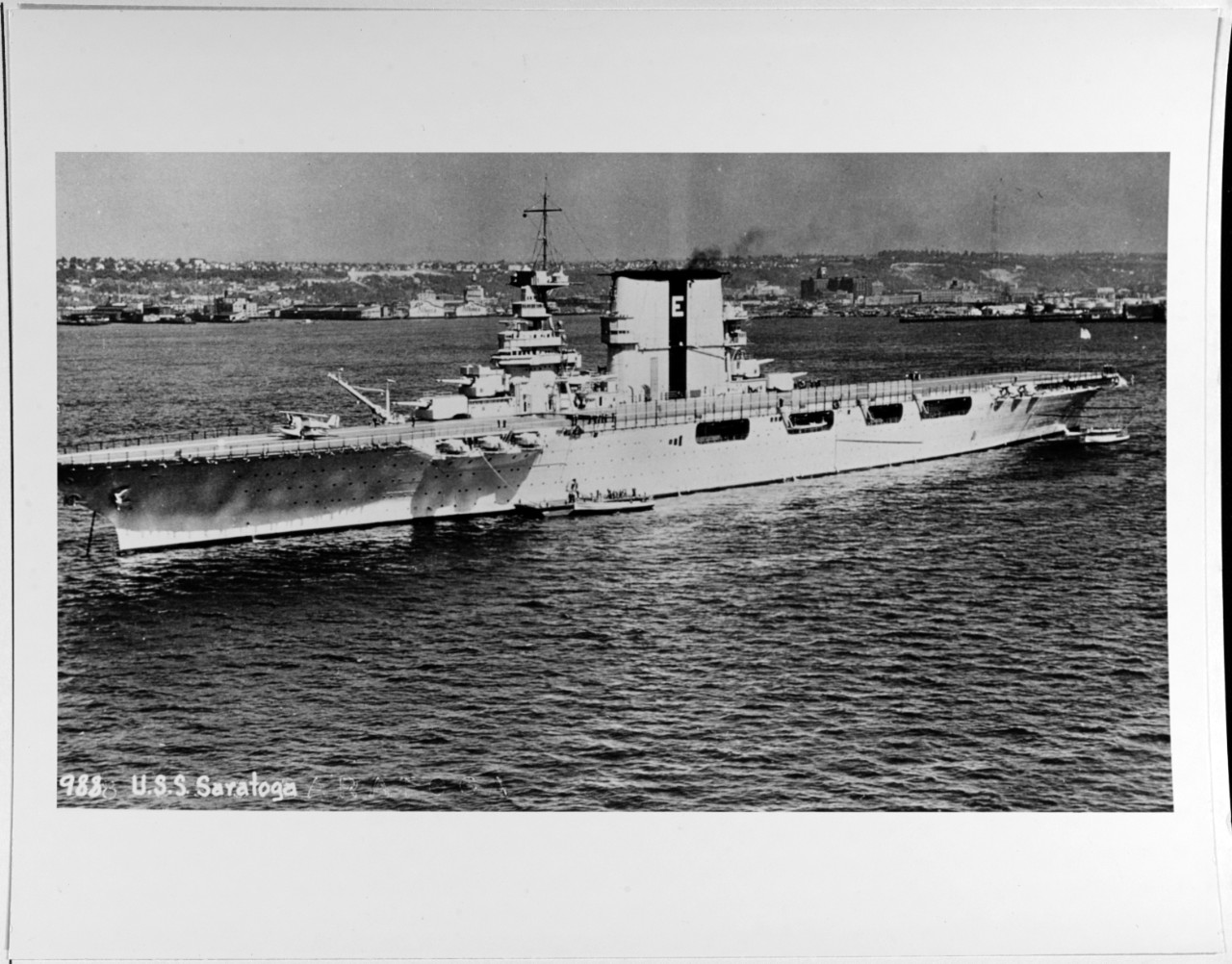 USS SARATOGA (CV-3) 1927-1946.
