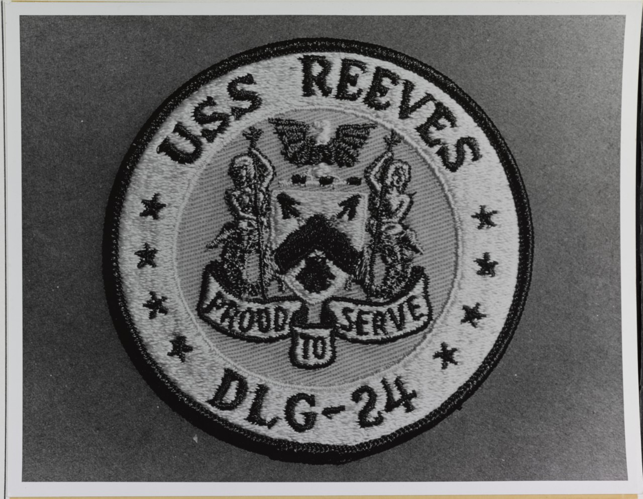 Insignia:  USS REEVES (DLG-24)