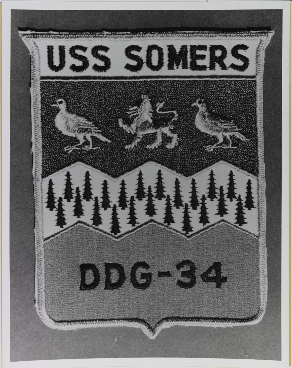 Insignia: USS SOMERS (DDG-34)