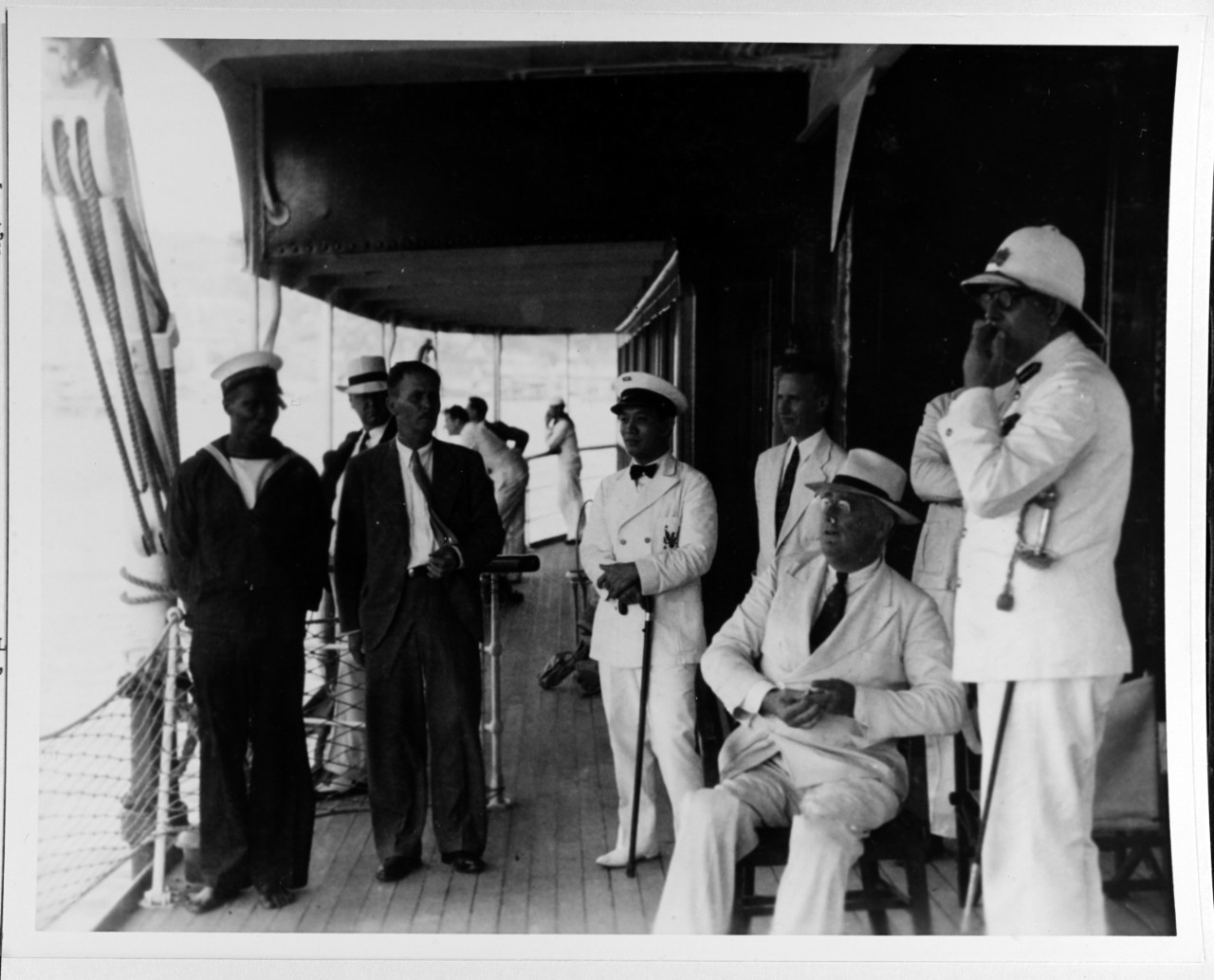 South American Cruise:  Franklin D. Roosevelt