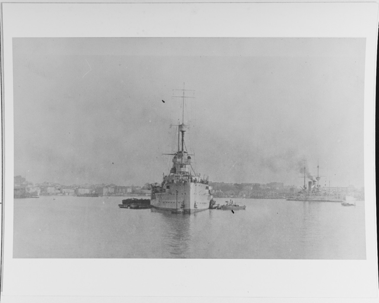 San Giorgio class (Italian Armored cruiser), built in 1908 (center).                                        RADETZKY Class (Austrian Battleship), built in 1908 (right).