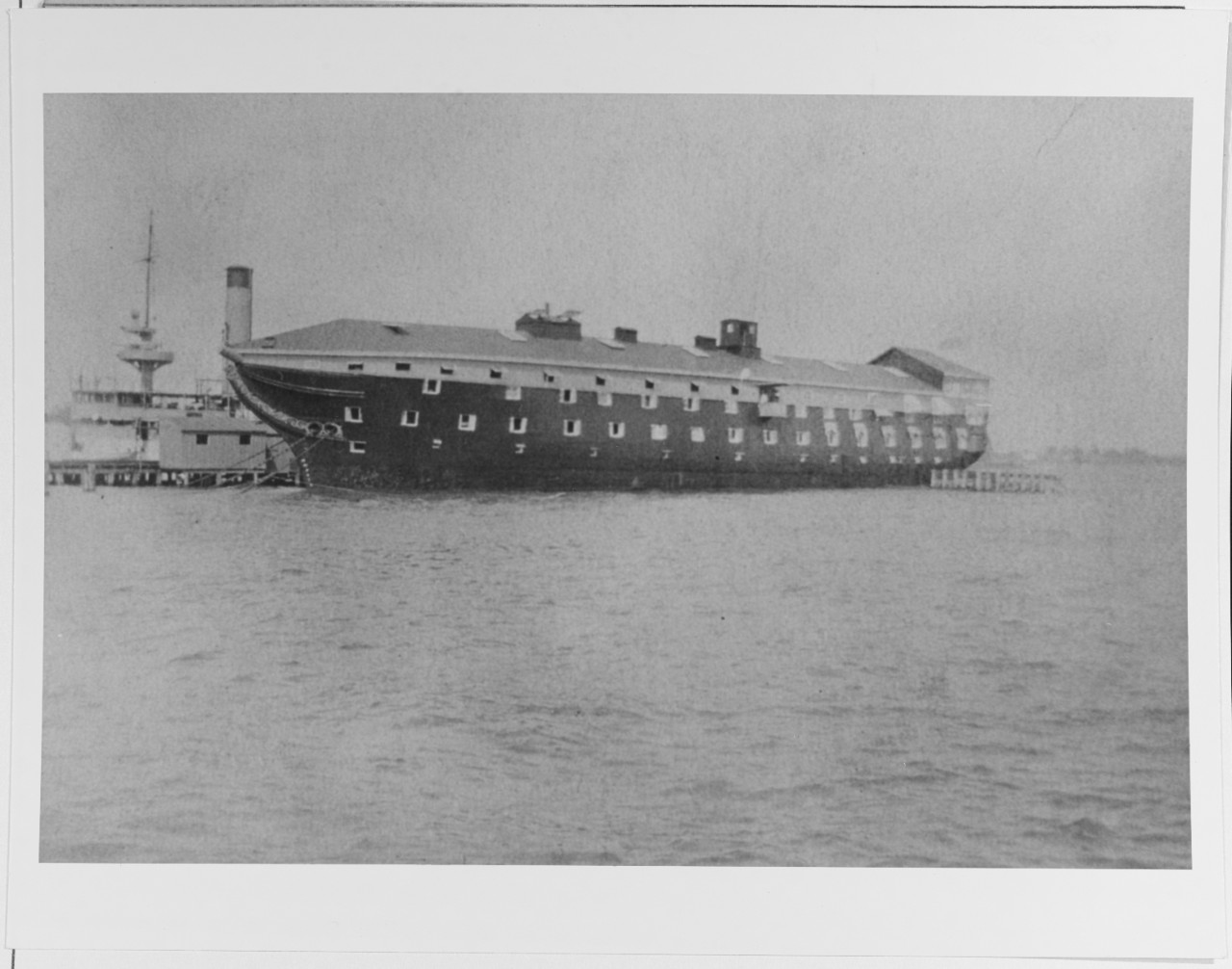 USS SANTEE (1820-1912).