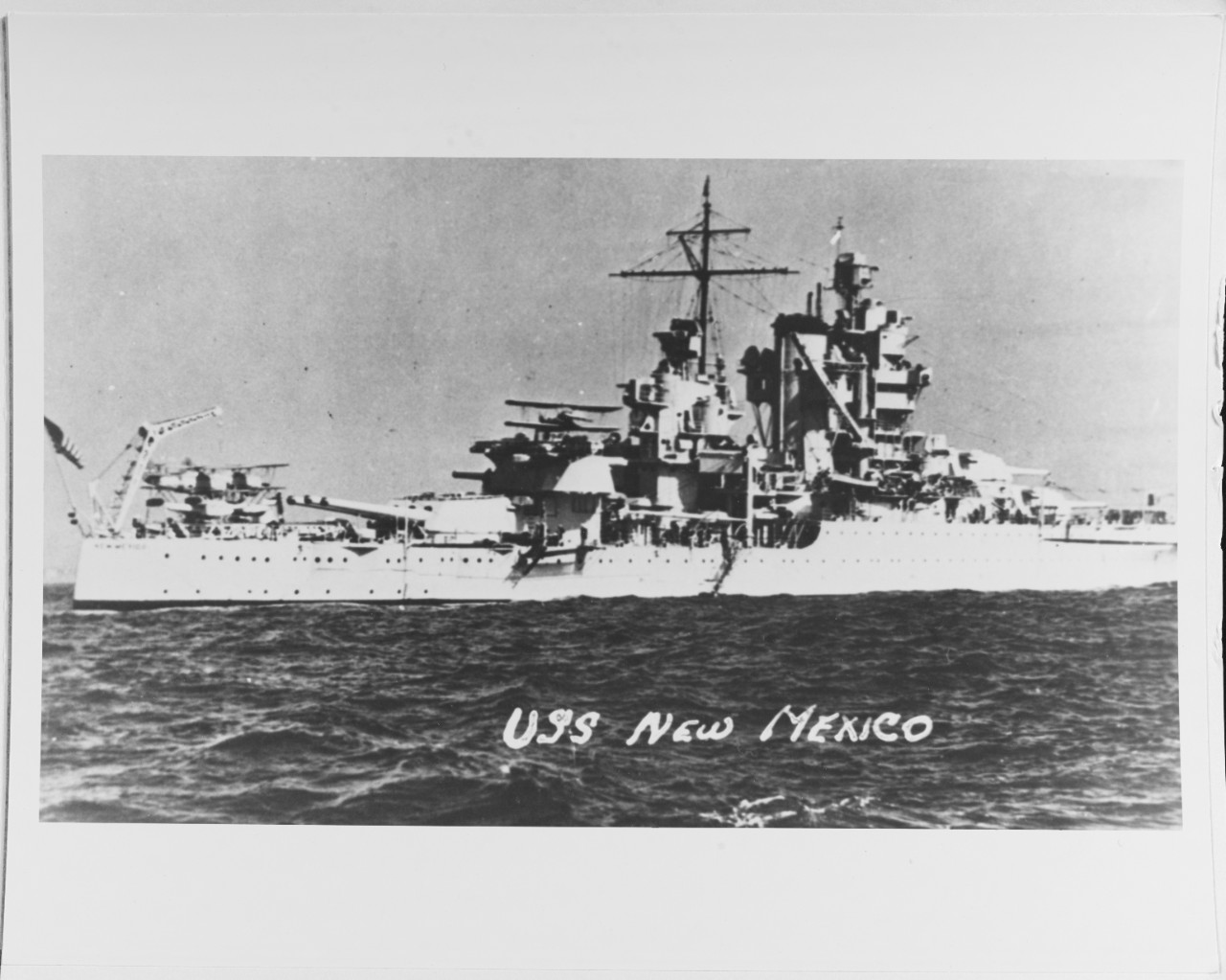 USS NEW MEXICO (BB-40)