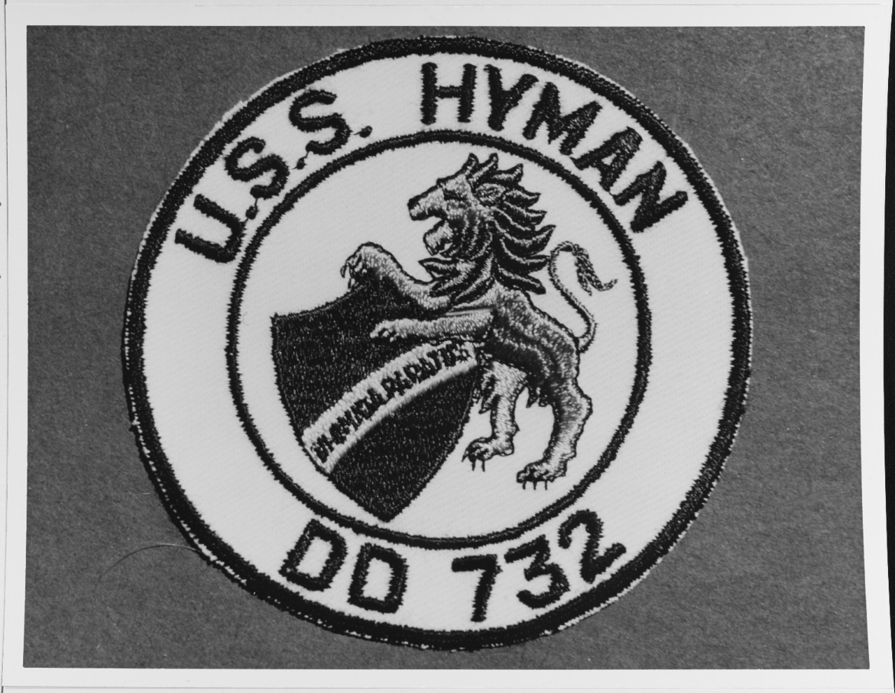 Insignia: USS HYMAN (DD-732)