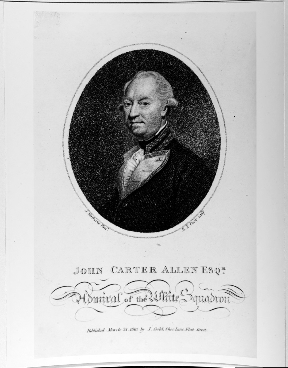 John Carter Allen (died 1800), British Admiral.