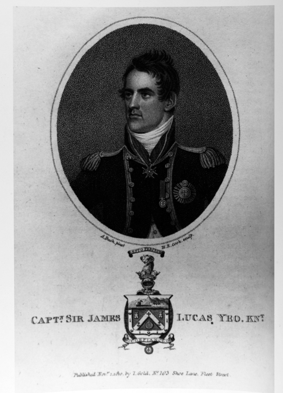 James Lucas Yeo (1782-1818), British Navy Commodore