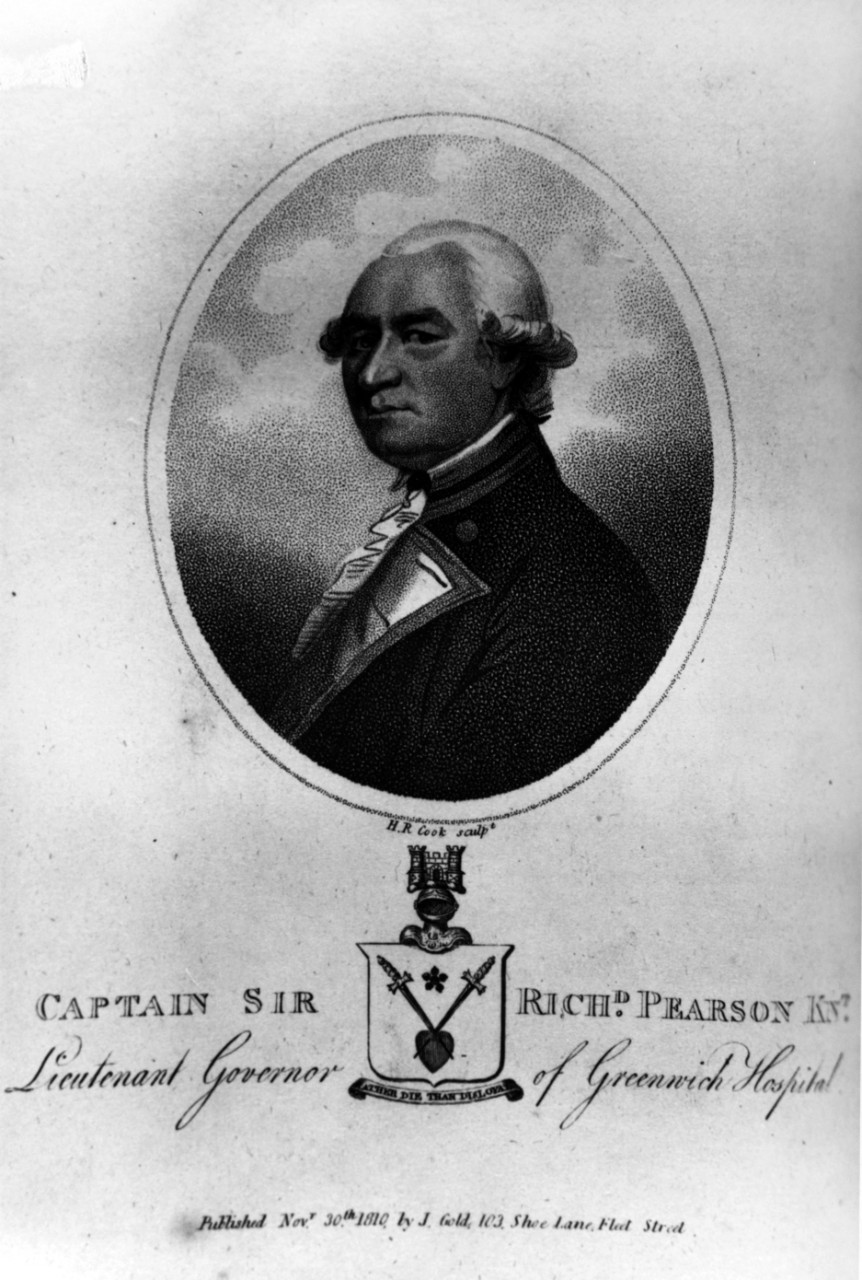 Richard Pearson (1731-1806), British Navy Captain