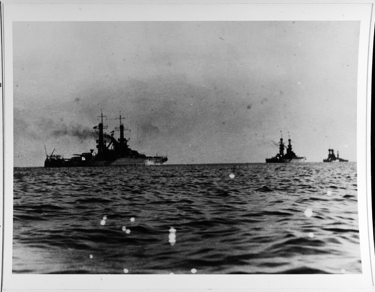 Pacific Fleet off Panama for maneuvers with Atlantic battleships