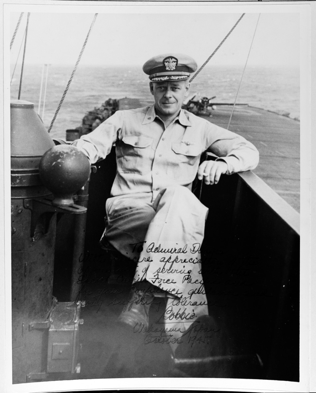 Commander Robert F. Jones, USN