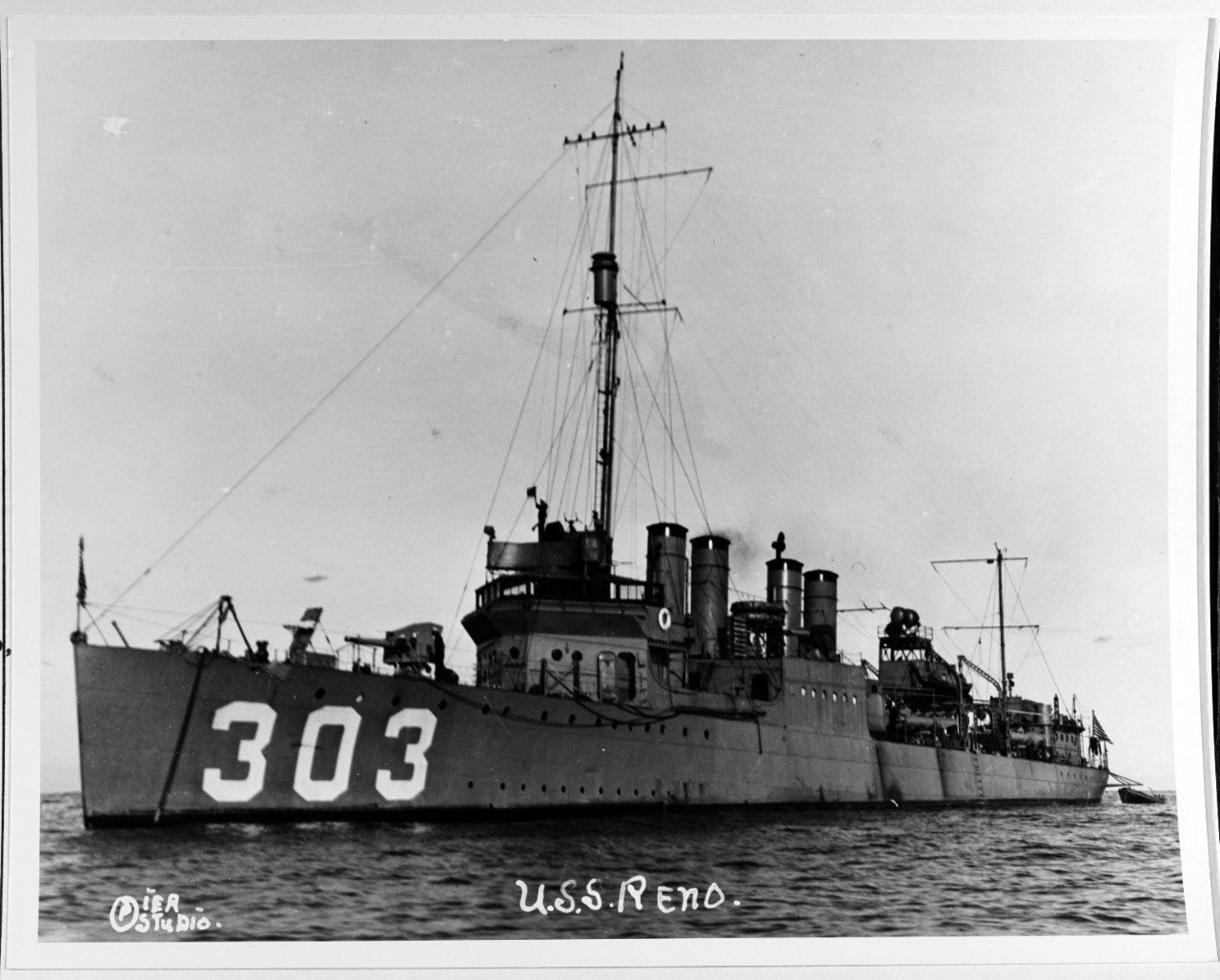 Photo #: NH 69442  USS Reno (DD-303)