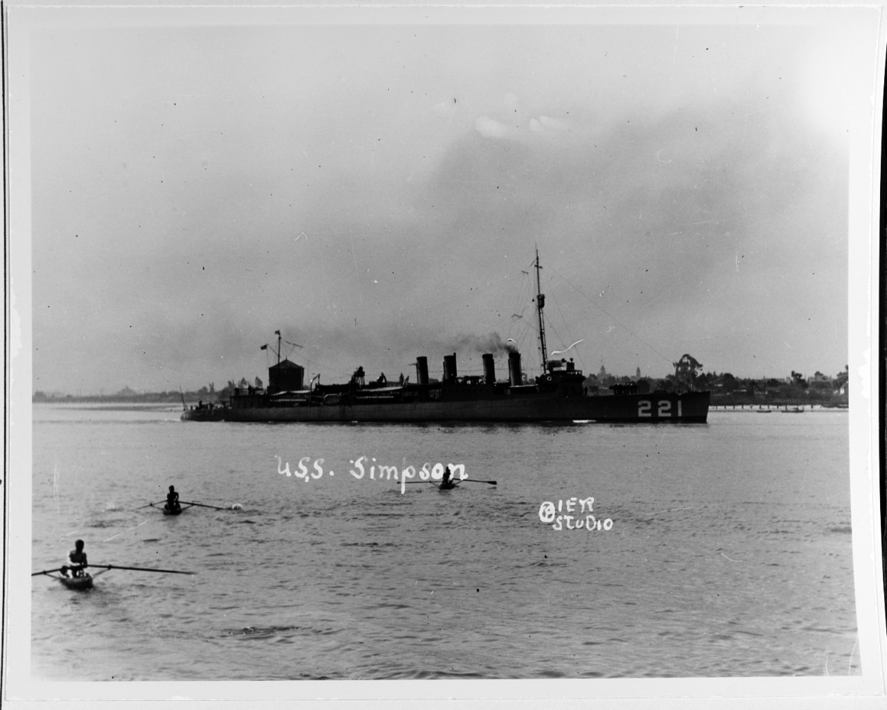USS SIMPSON (DD-221)