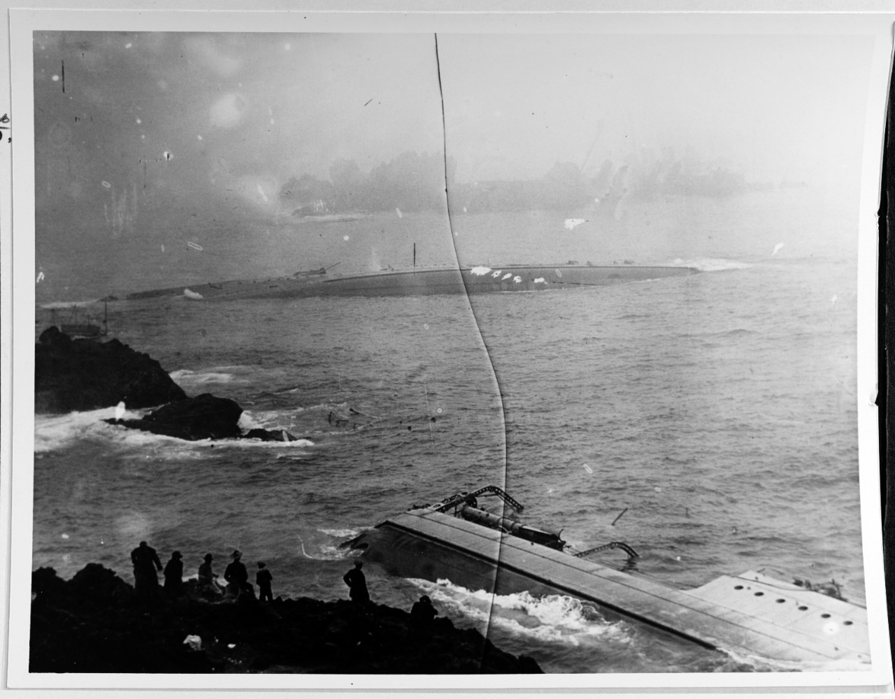 Photo #: NH 69508  Honda Point Disaster, September 1923