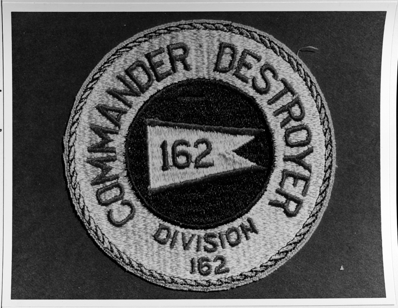 Insignia:  Commander, Destroyer Division 162