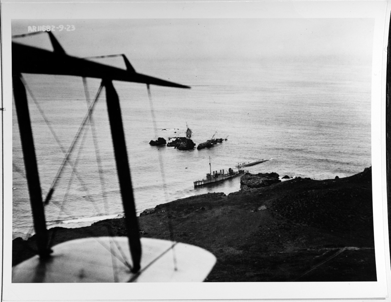 Photo #: NH 69585  Honda Point Disaster, September 1923