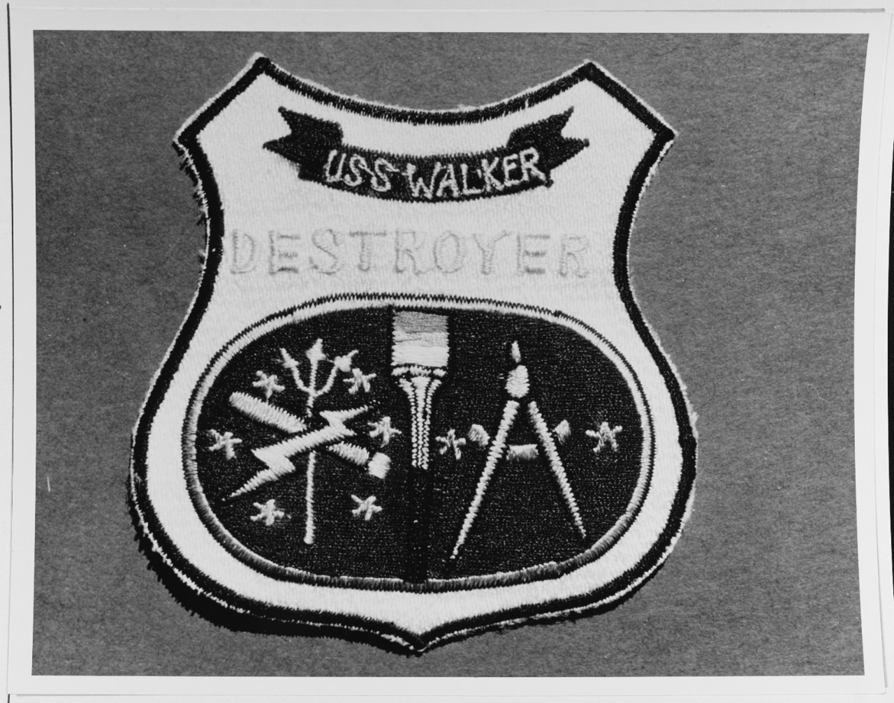 Insignia:  USS WALKER (DD-517)