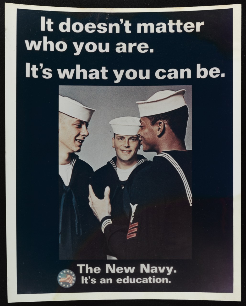 Recruiting poster:  The New Navy
