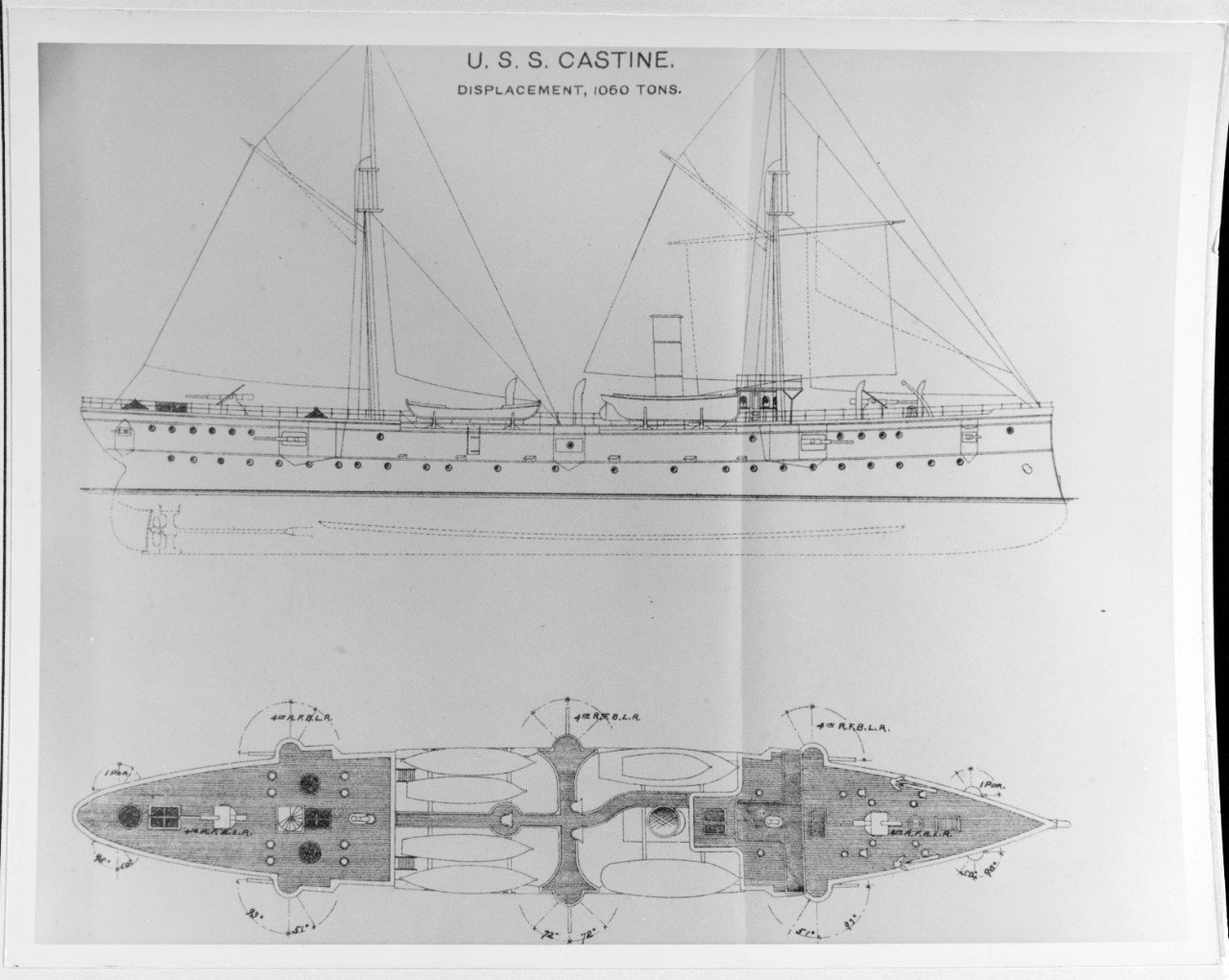 Photo #: NH 70048  USS Castine