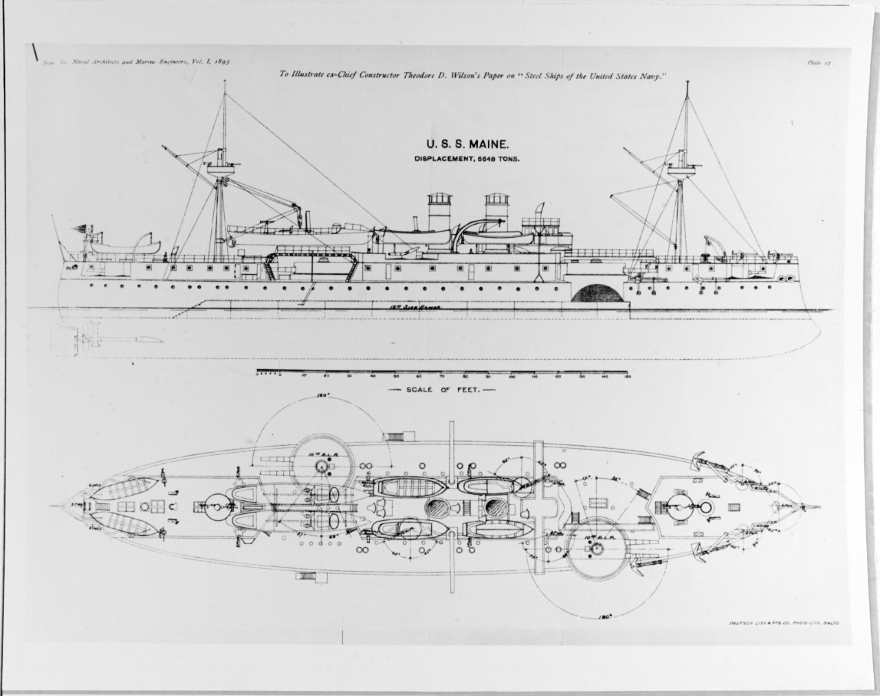 USS MAINE (1894-1898)