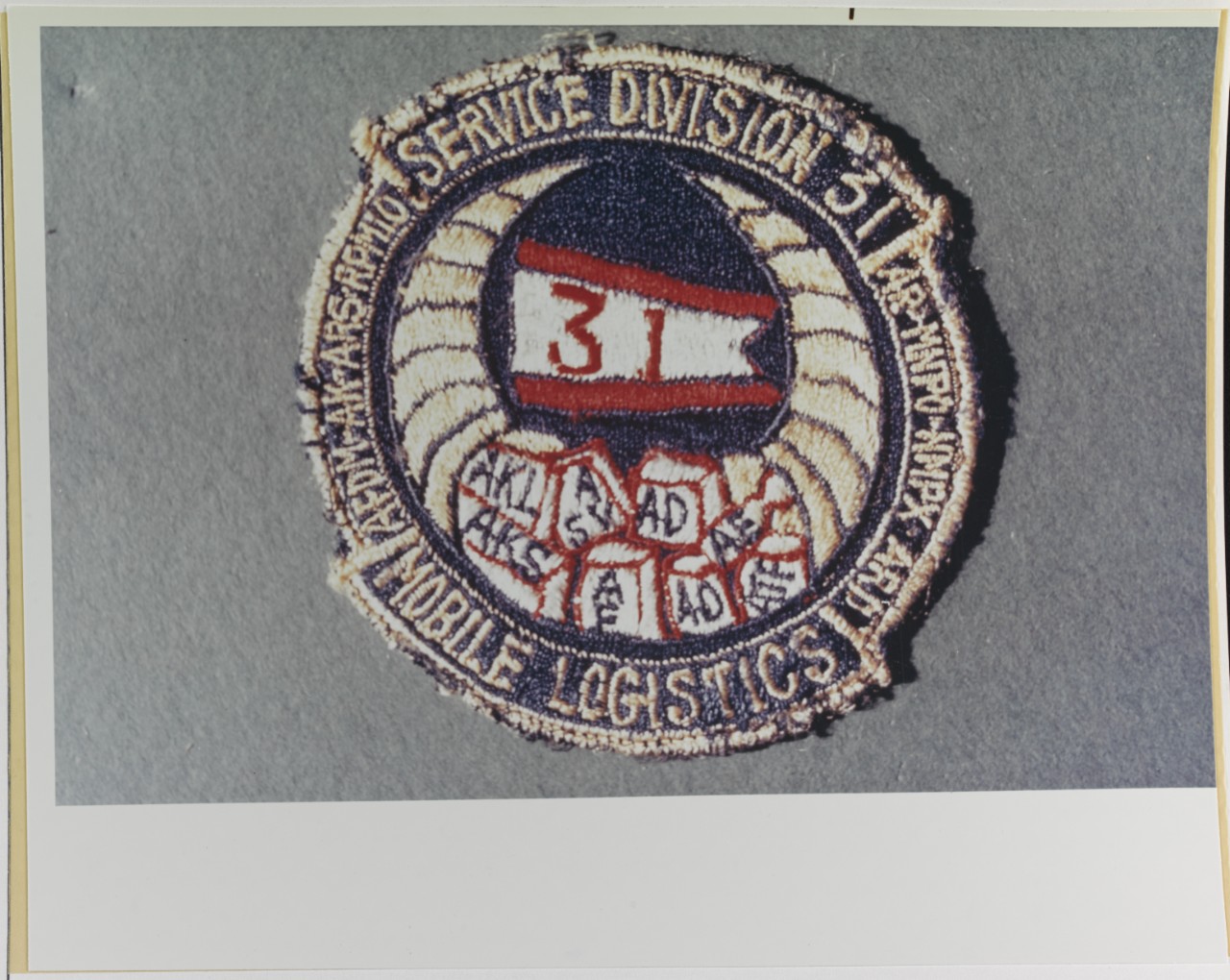 Insignia:  Service Division Thirty-One