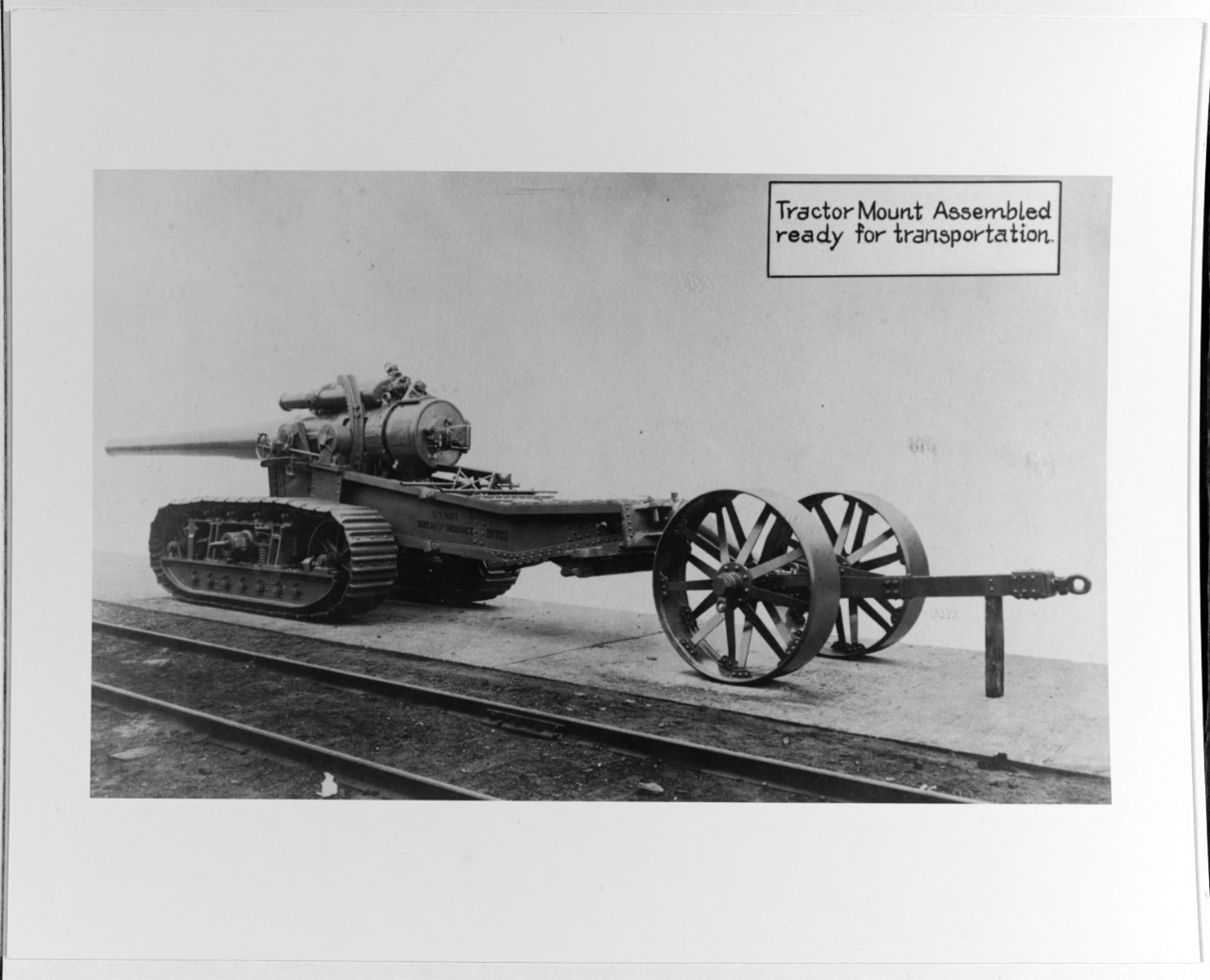 Seven-inch tractor mount, Mark five