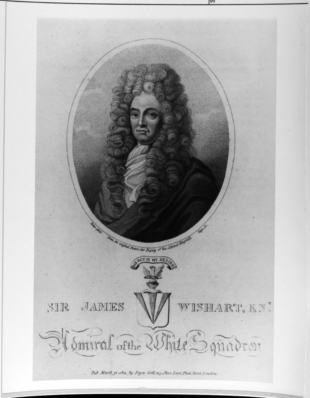 James Wishart (16? -1729), British Admiral