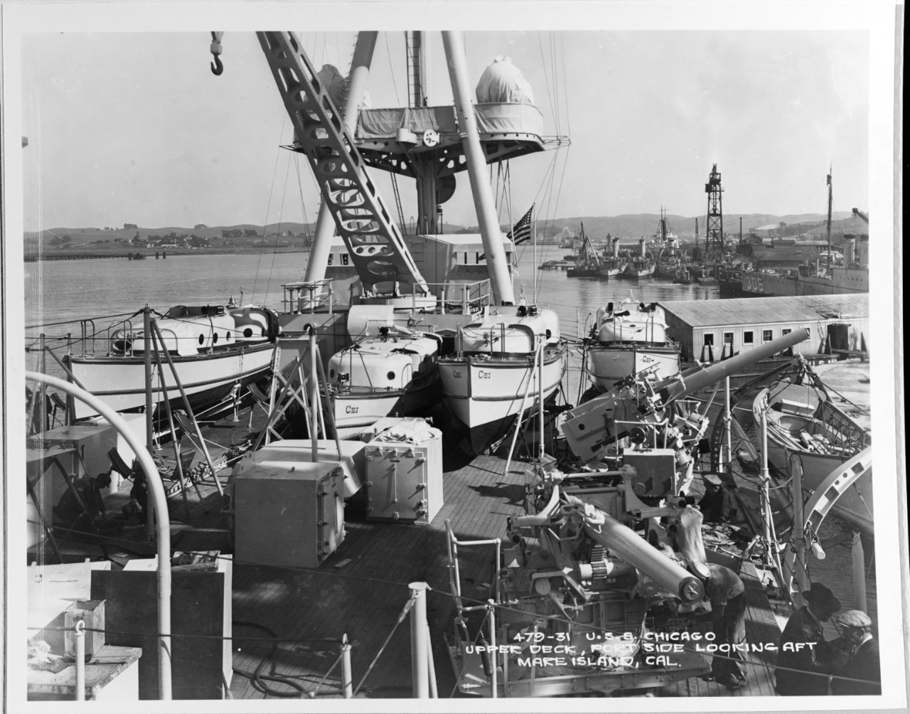 Photo #: NH 70715  USS Chicago (CL-29)