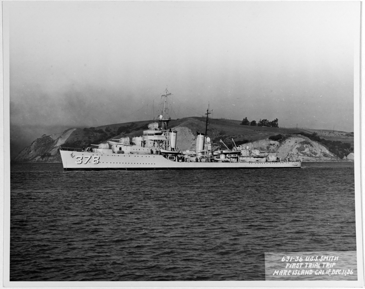 USS SMITH (DD-378)