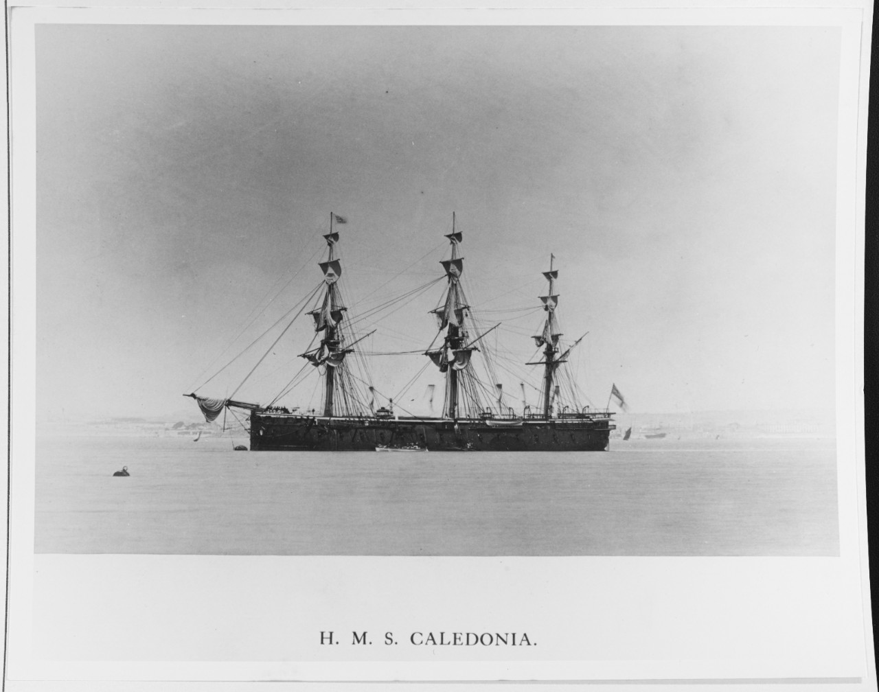 HMS CALEDONIA (BRITISH BATTLESHIP, 1862)