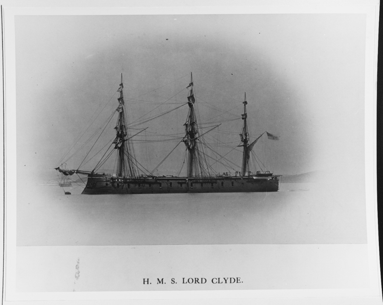 HMS LORD CLYDE (BRITISH BATTLESHIP, 1864)
