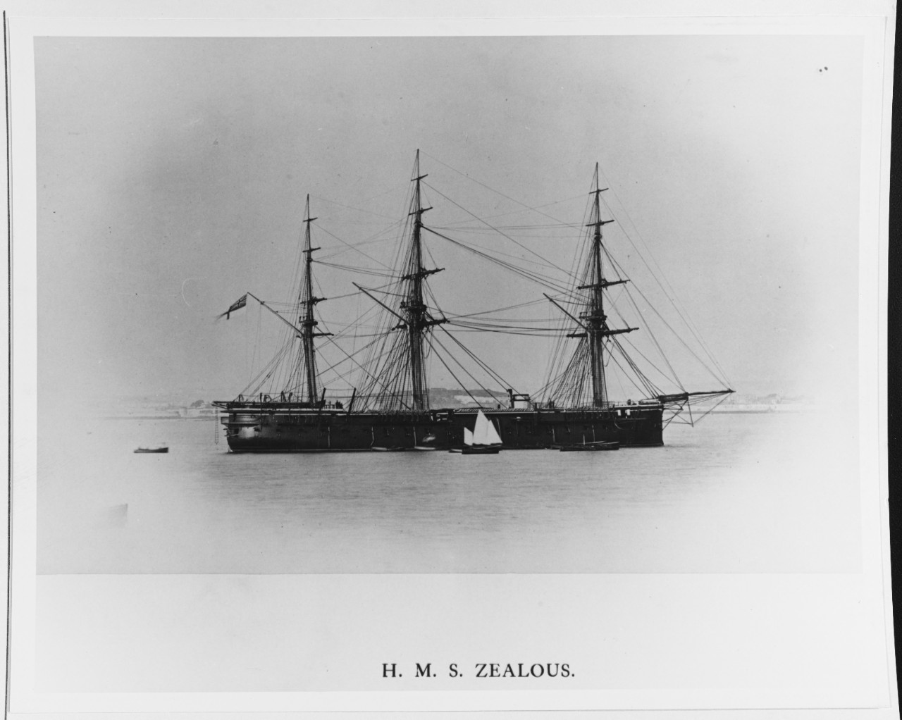 HMS ZEALOUS (BRITISH BATTLESHIP, 1864)
