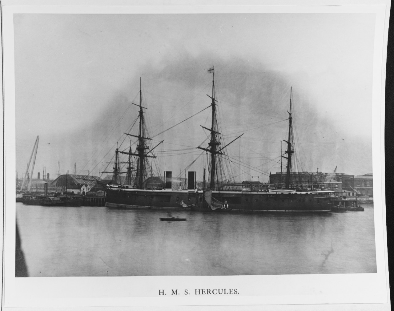 HMS HERCULES (BRITISH BATTLESHIP, 1868)